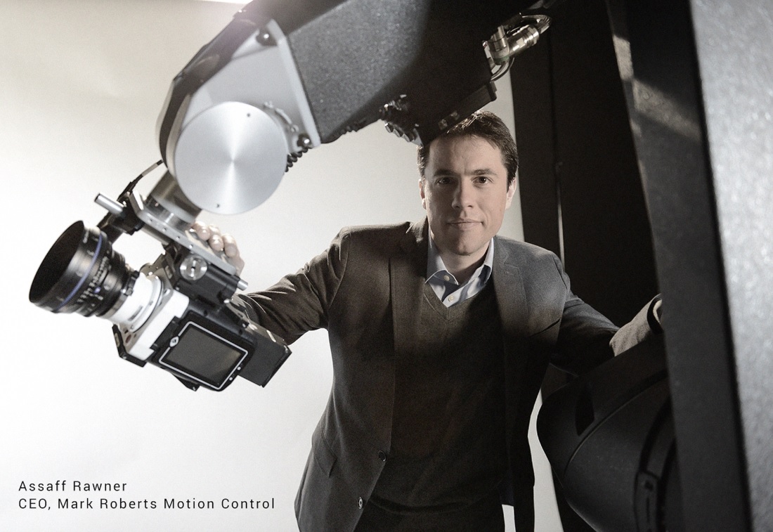 Assaff Rawner - MRMC - robotické pohony filmových kamer - Firma Mark Roberts Motion Control
