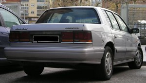 Chrysler AA Saratoga španělská verze zadku vozu