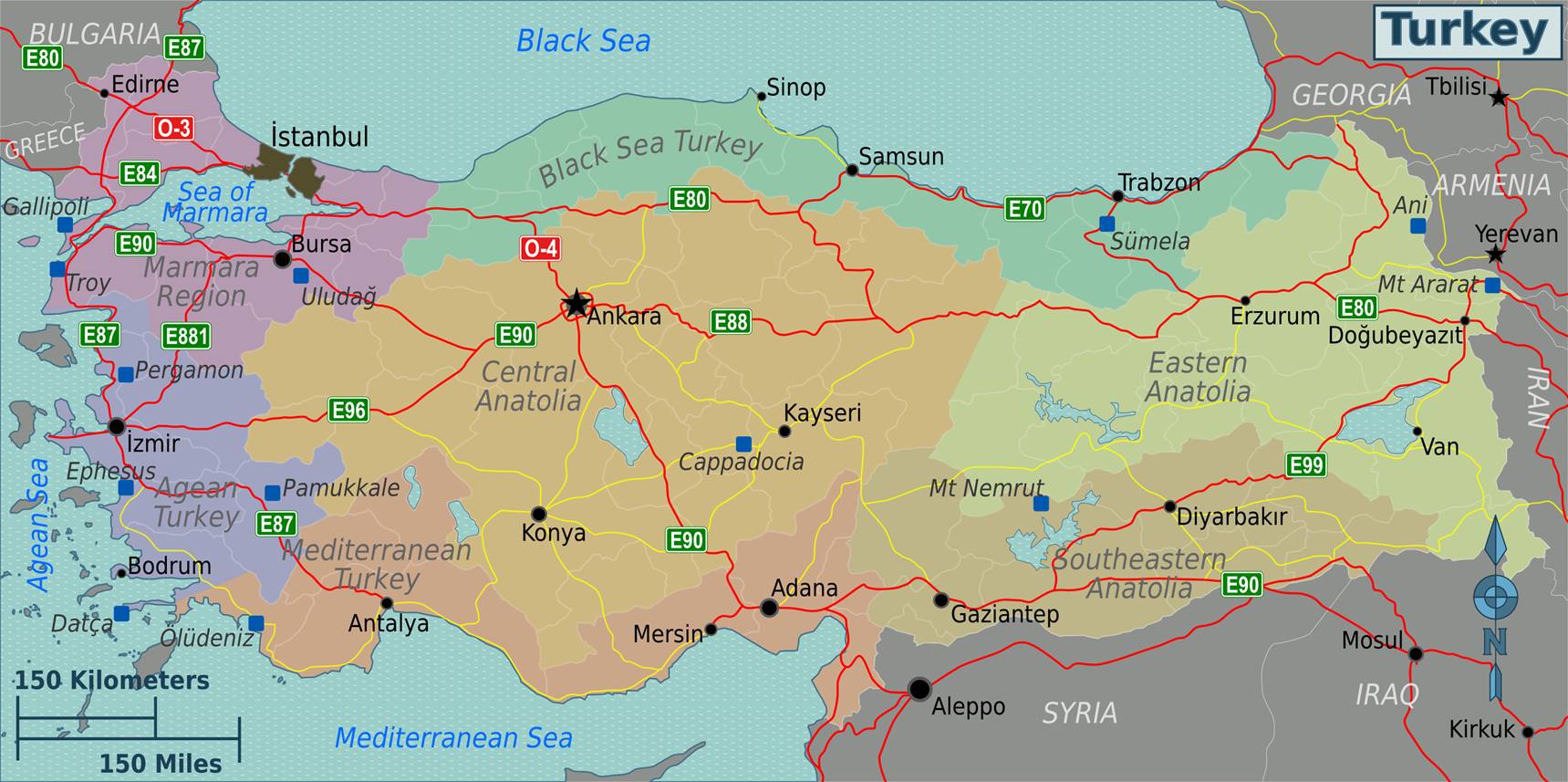 Regiony Turecka