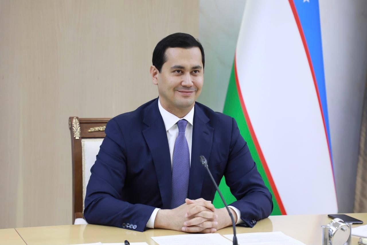 Místopředseda vlády - ministr investic a zahraničního obchodu Uzbekistánu Sardor Umurzakov