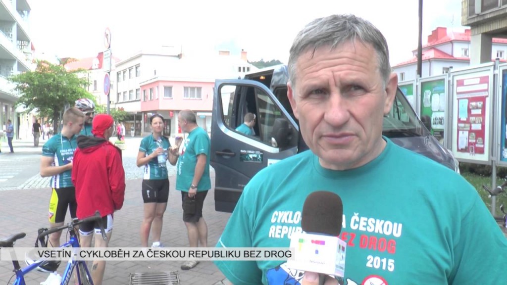VSETÍN Cykloběh proti drogám v ČR 1