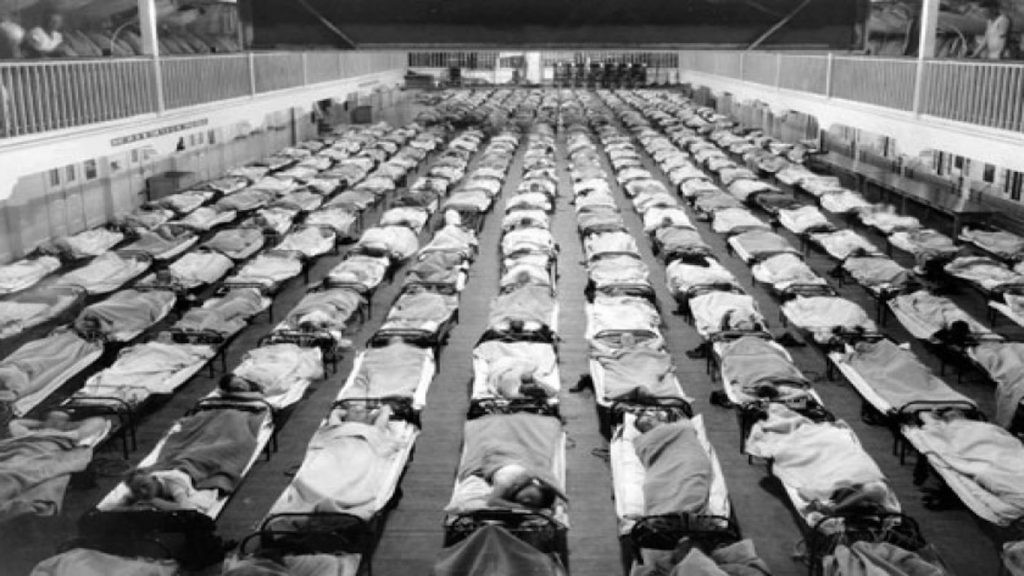 Epidemie chřipky v roce 1918 byla způsobena očkováním
